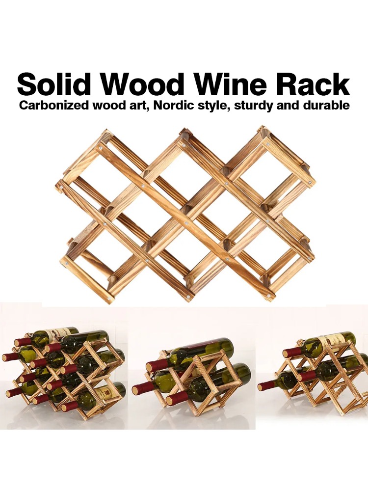 Stackable Wine Storage Shelves - đánh giá và giá Home Bar Shelves