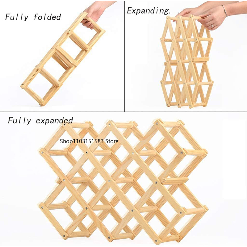 Stackable Wine Storage Shelves - đánh giá và giá Home Bar Shelves