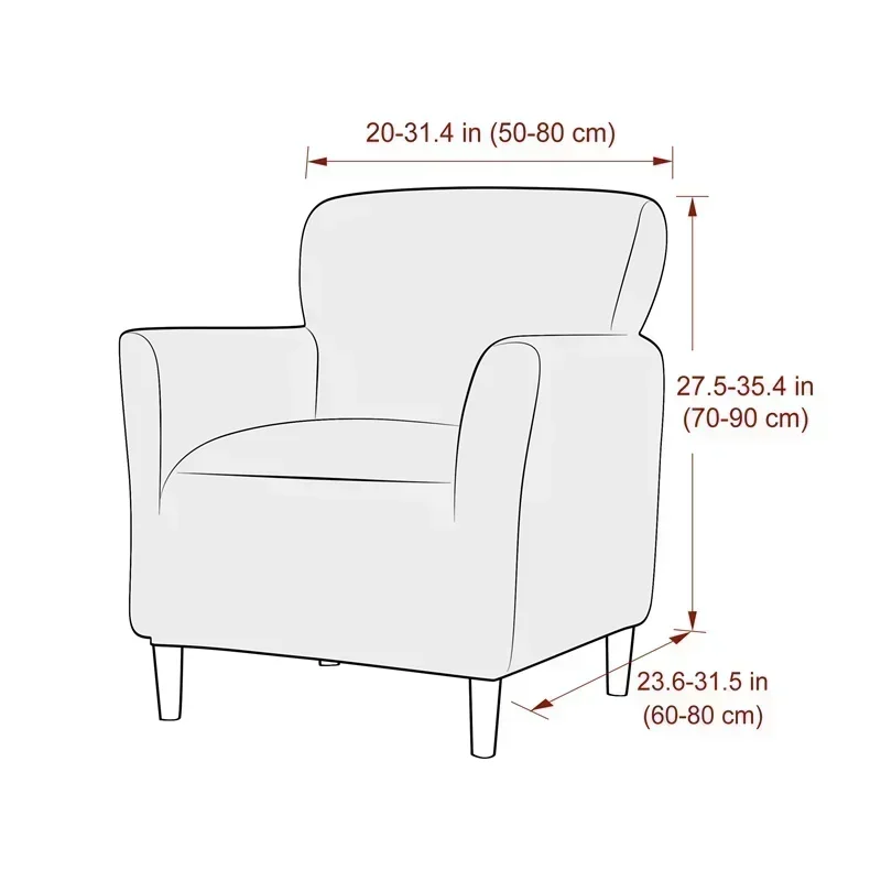 1PC Jacquard Tub Armchairs Cha - đánh giá và giá Home Bar Seating