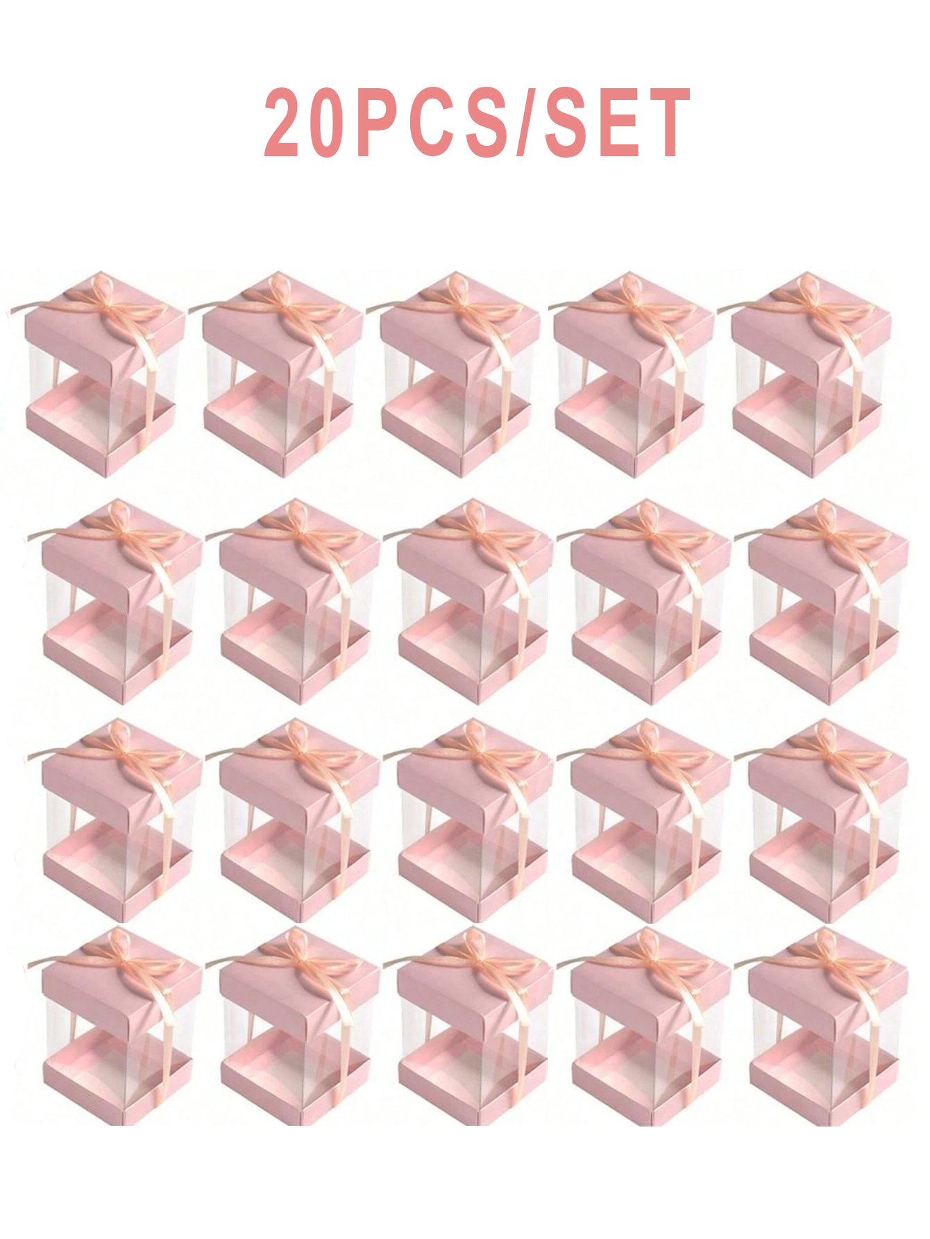 10PCS Clear PET Gift Boxes wit - đánh giá và giá Bar Cart Gold